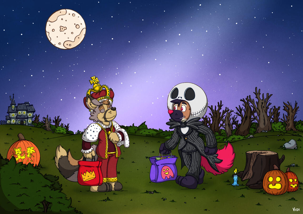 Avro &amp; Benji Halloween