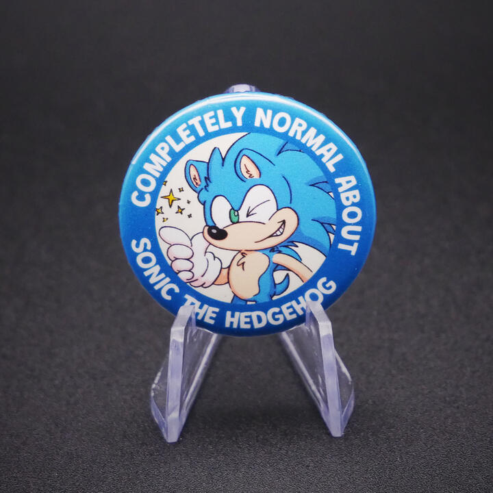Complete Normal about Sonic the Hedgehog badge