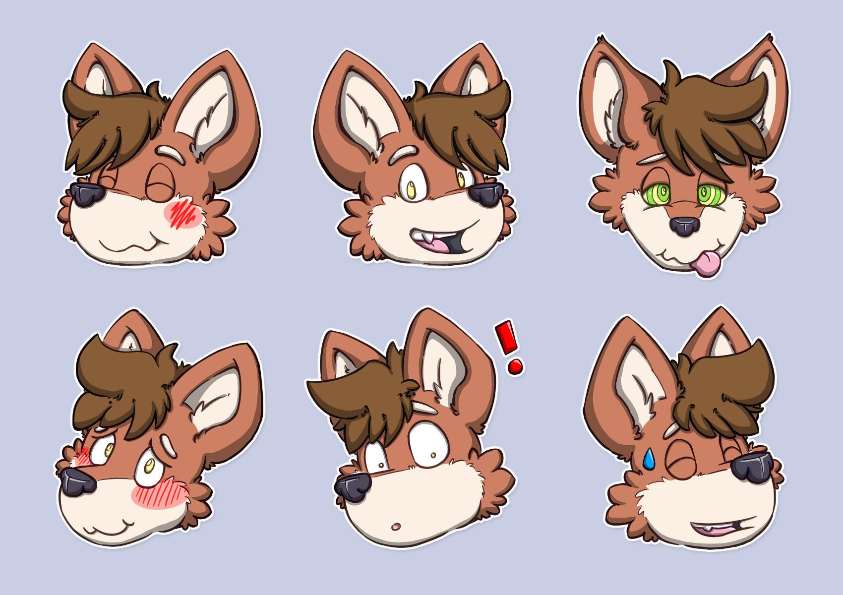 Fluffy Telegram Stickers