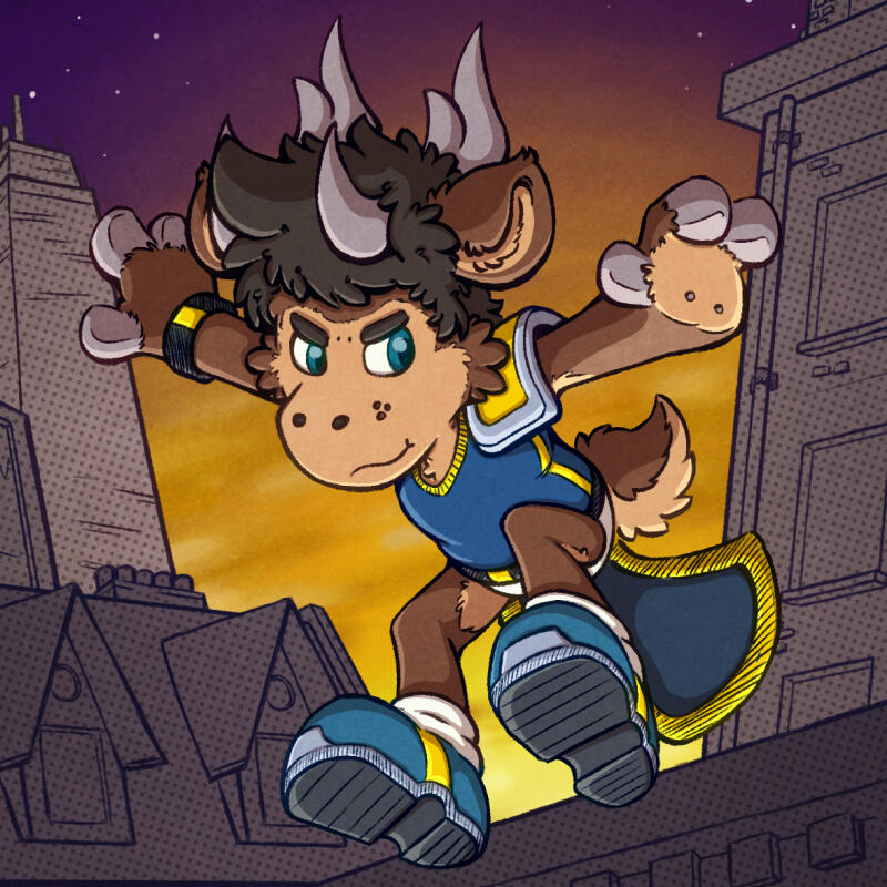 Vidi Superhero badge (2023)